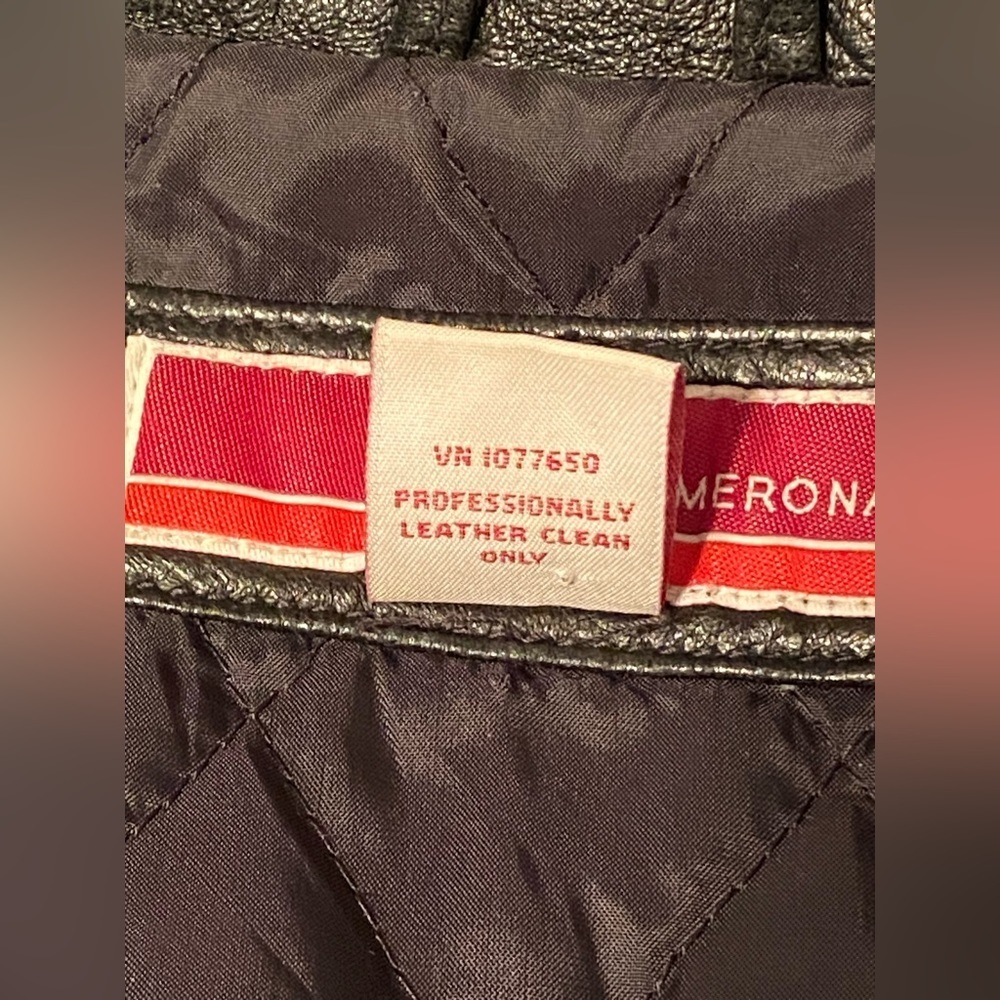 Merona Leather Jacket - Picture 6 of 13